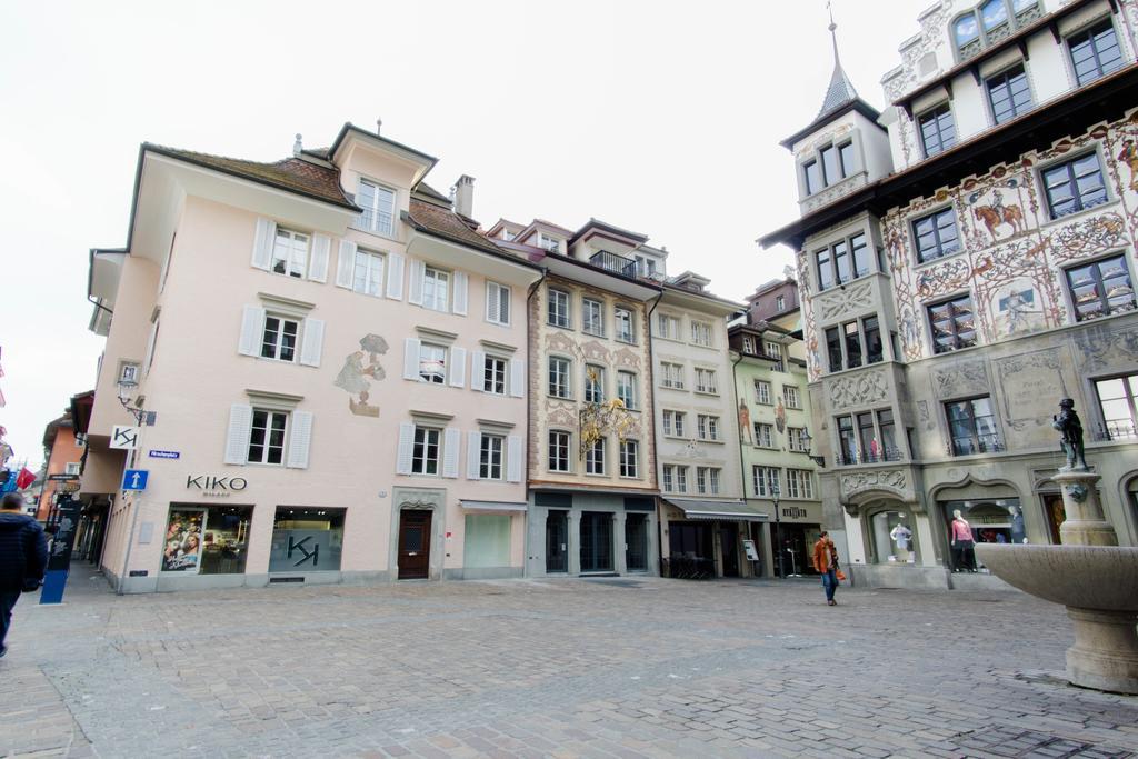 Kobi Apartments Hirschenplatz Lucerna Exterior foto